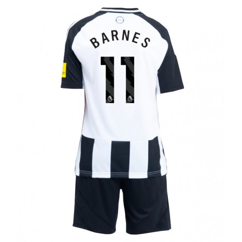 Dětský fotbalový dres Newcastle United Harvey Barnes #11 2024-25 Domácí Krátký Rukáv (+ trenýrky)